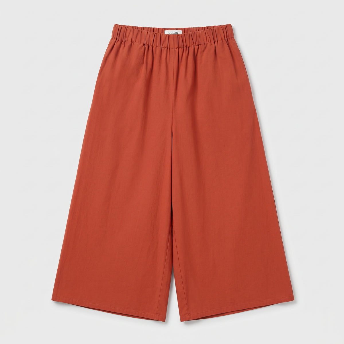 DUSAN Elasticated Wide Leg Bermuda Shorts