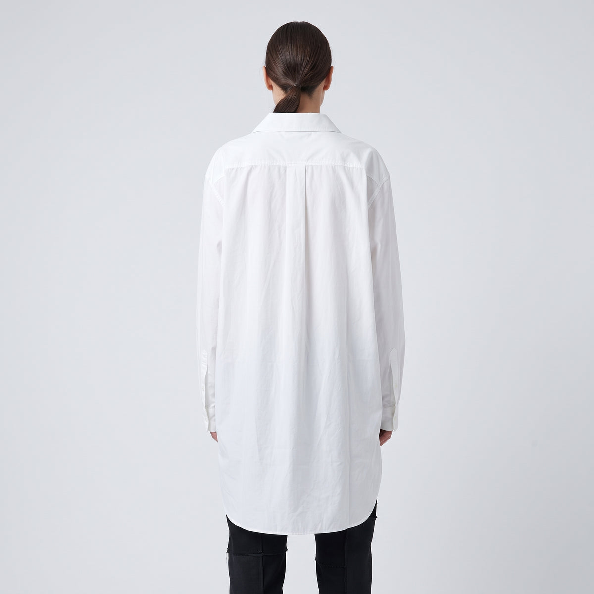 JUNYA WATANABE Oversized White Longline Shirt - view 5