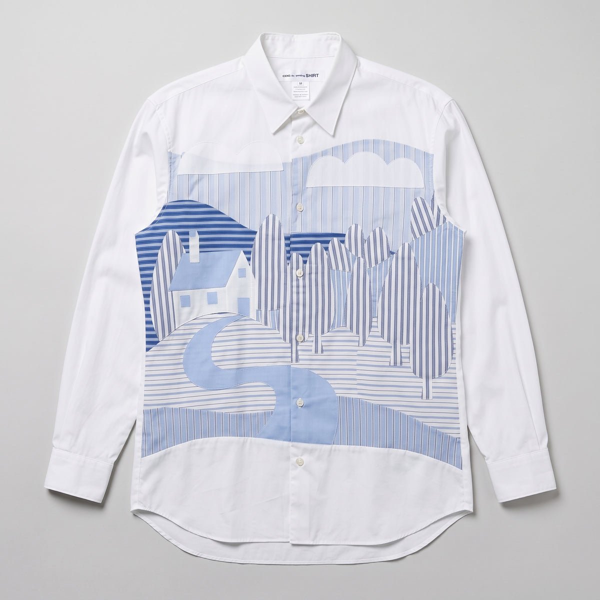 Landscape Patchwork Cotton Shirt