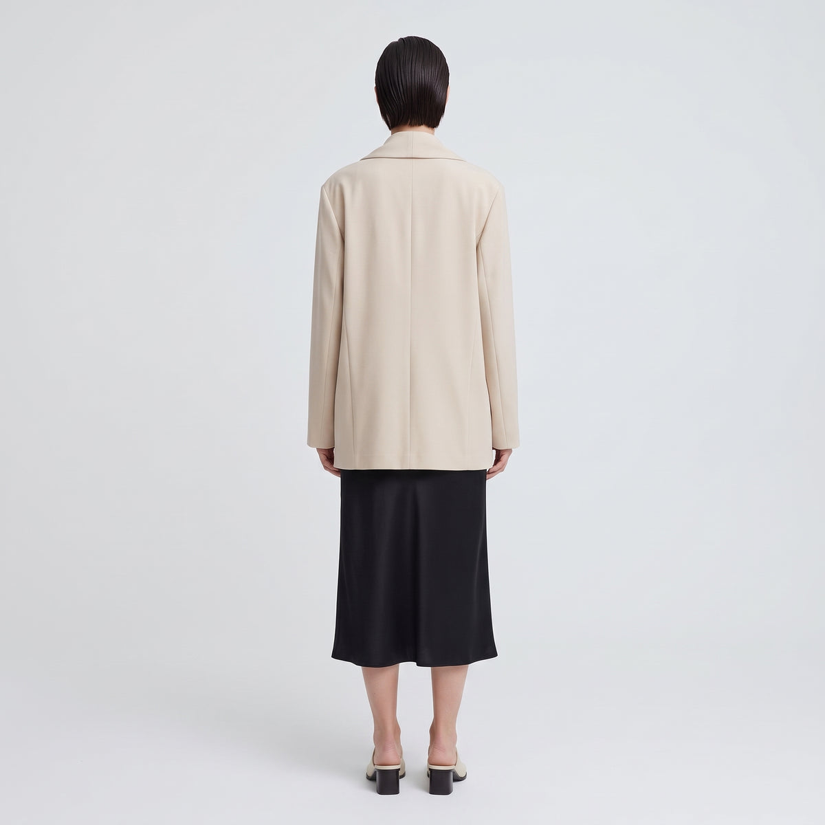 Oyster Shawl Collar Blazer