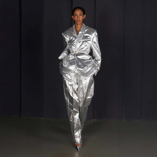 SILVER PANTS