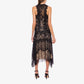 Lace longuette dress