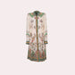 Floral-Pattern  Shirt Dress