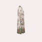 Floral-Pattern  Shirt Dress