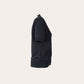 Heart-patch wool cardigan v neck