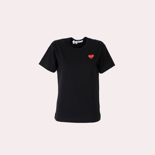 logo-patch cotton T-shirt