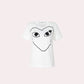 Printed Big heart T-shirt