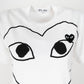 Printed Big heart T-shirt