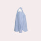 Blue button-up shirt