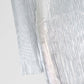 METALLIC PLISSE DRESS