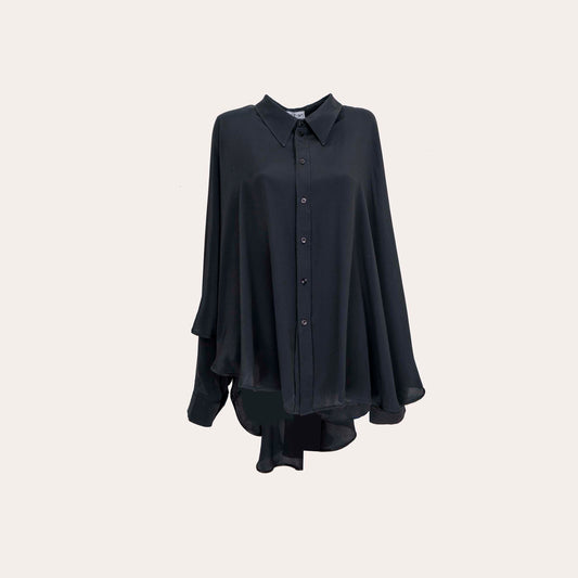 DRAPED LONG-SLEEVES