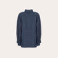 Wide shirt jacket with collar