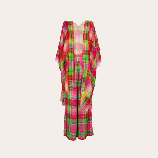 KIMONO/PANTS SET-PNK