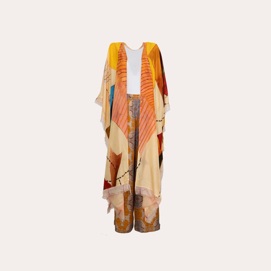 KIMONO/PANTS SET-BWO