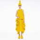 MUSTARD LIME WAVY RIPPLE SKIRT and TOP SET
