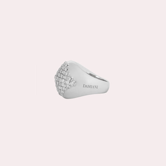 White gold ring