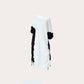 Chic White and Black Versatile Midi Dress