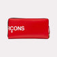 CDG Huge Logo Wallet - Red