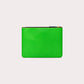 CDG Super Fluo Wallet - Green/Orange