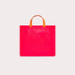CDG Super Fluo Tote Bag - Pink/Yellow
