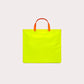 CDG Super Fluo Tote Bag - Pink/Yellow