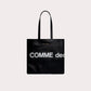 CDG Huge Logo Tote Bag