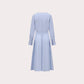 Silk Pleated Dress