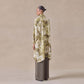 Wide line chinese Collar with long Slits Shirt