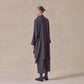 Silk Wide double stand Collar Shirt
