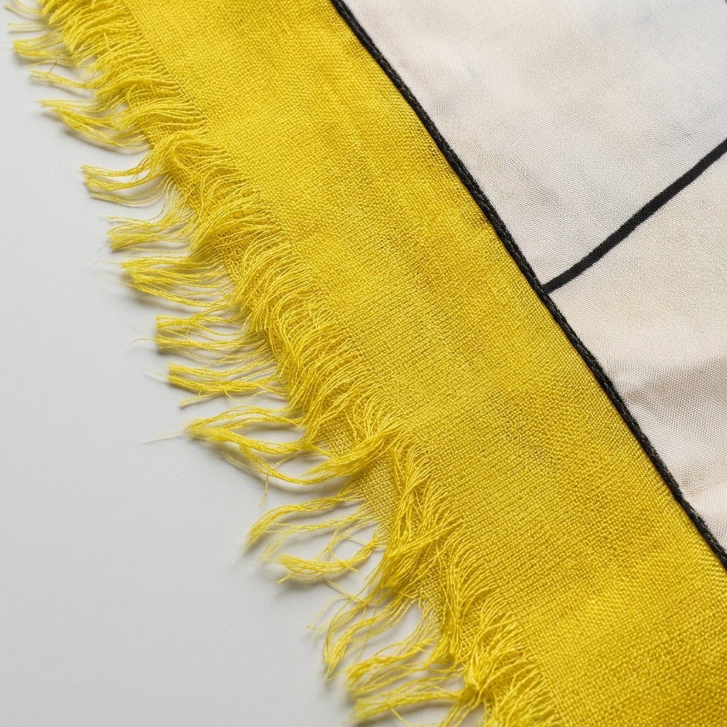 MAISON PASSAGE Stained Glass Printed Scarf - view 5