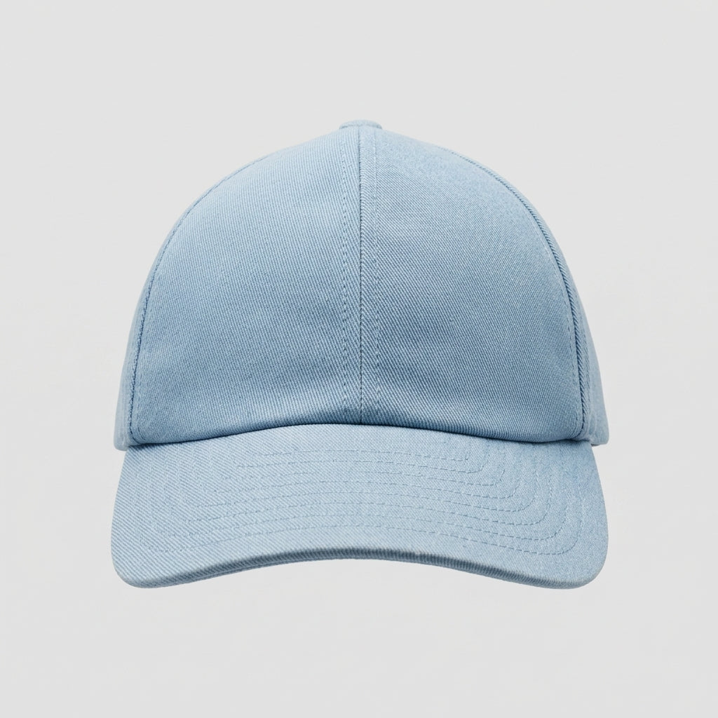 Sky Blue Cotton Baseball Cap