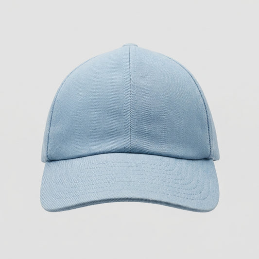 COURREGES Sky Blue Cotton Baseball Cap