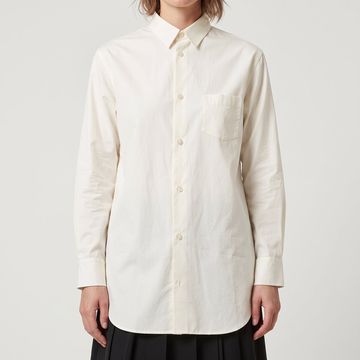 JUNYA WATANABE Classic Off-White Cotton Shirt - view 2