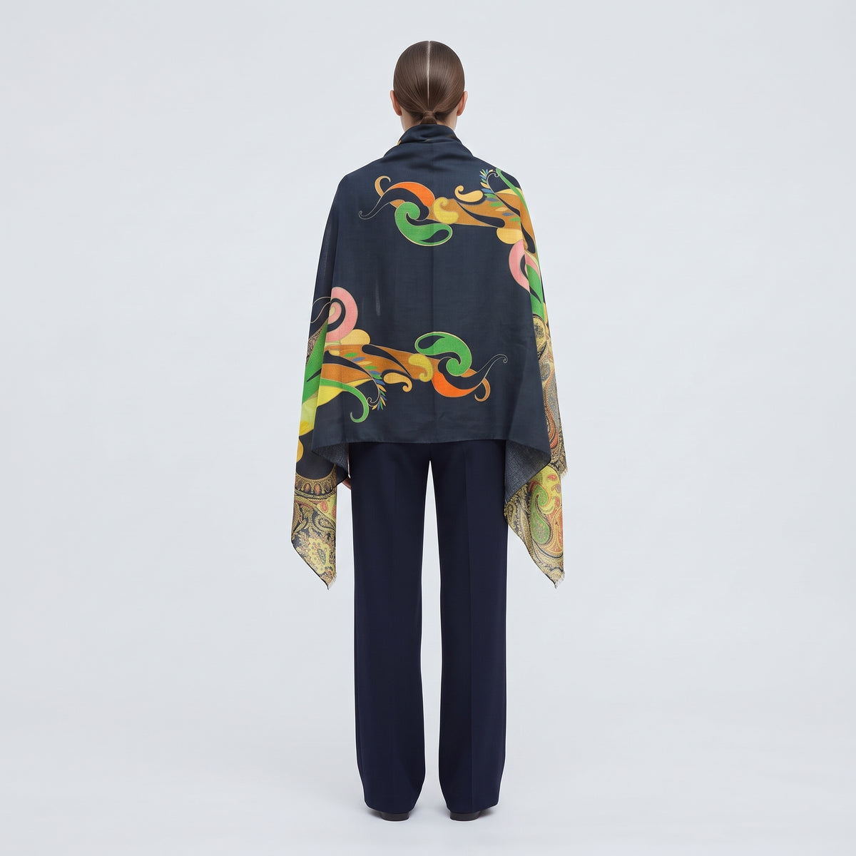 ETRO Paisley Print Silk Scarf - view 4