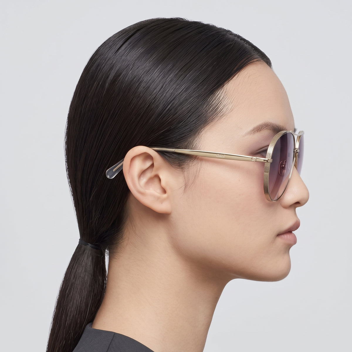 Classic Gradient Aviator Sunglasses