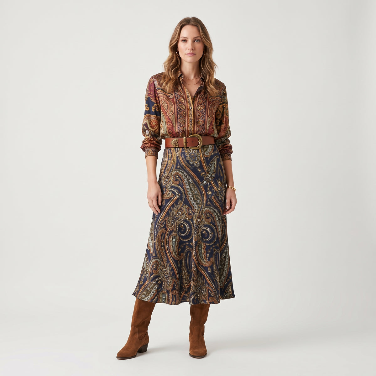 ETRO Paisley Print Midi Skirt - view 3