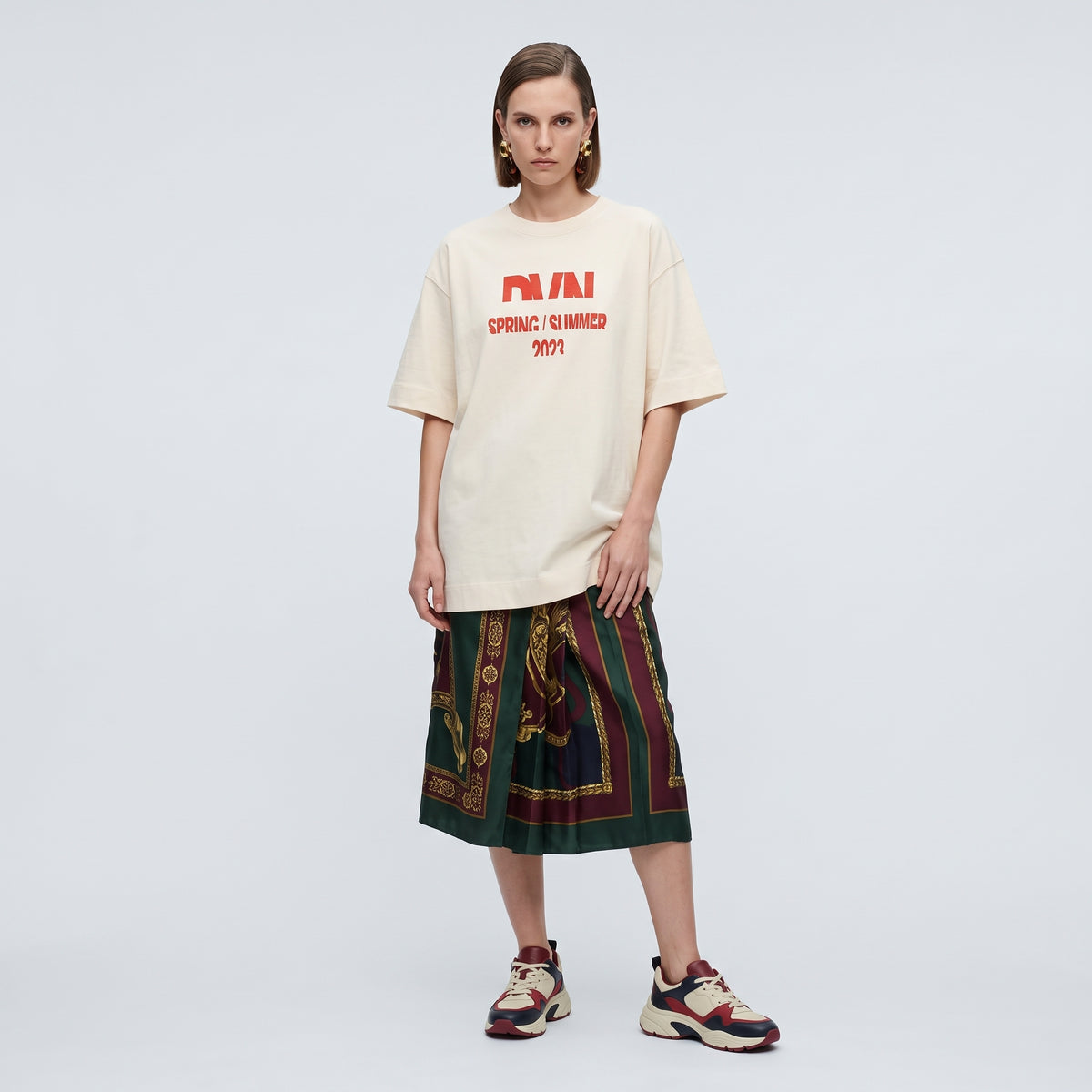 Spring Summer Graphic Cotton Tee