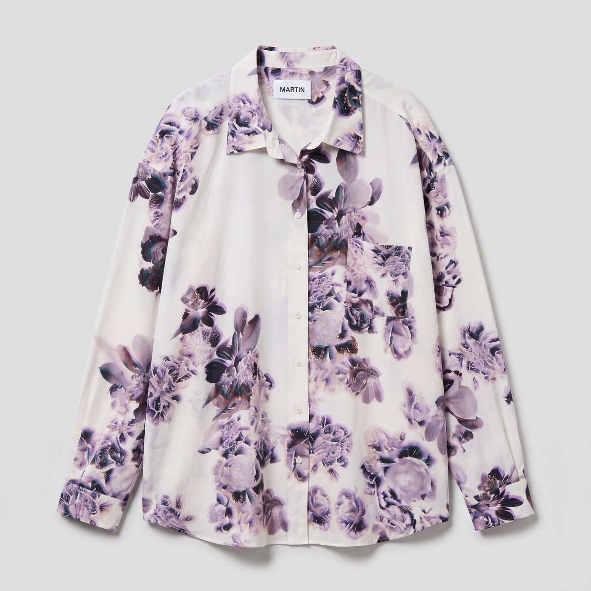 MARTIN Floral Print Long Sleeve Shirt