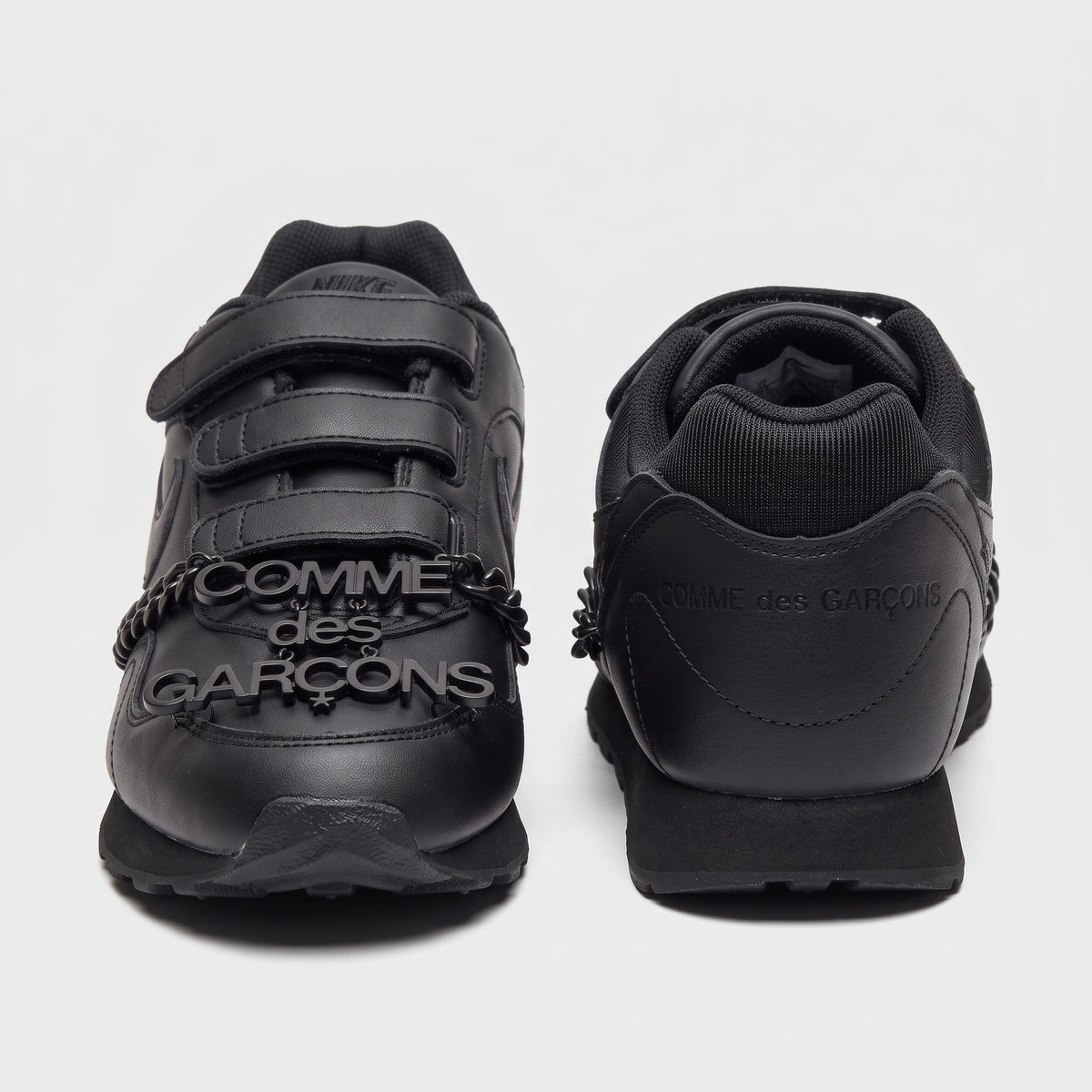 Triple Strap Chain Detail Sneakers