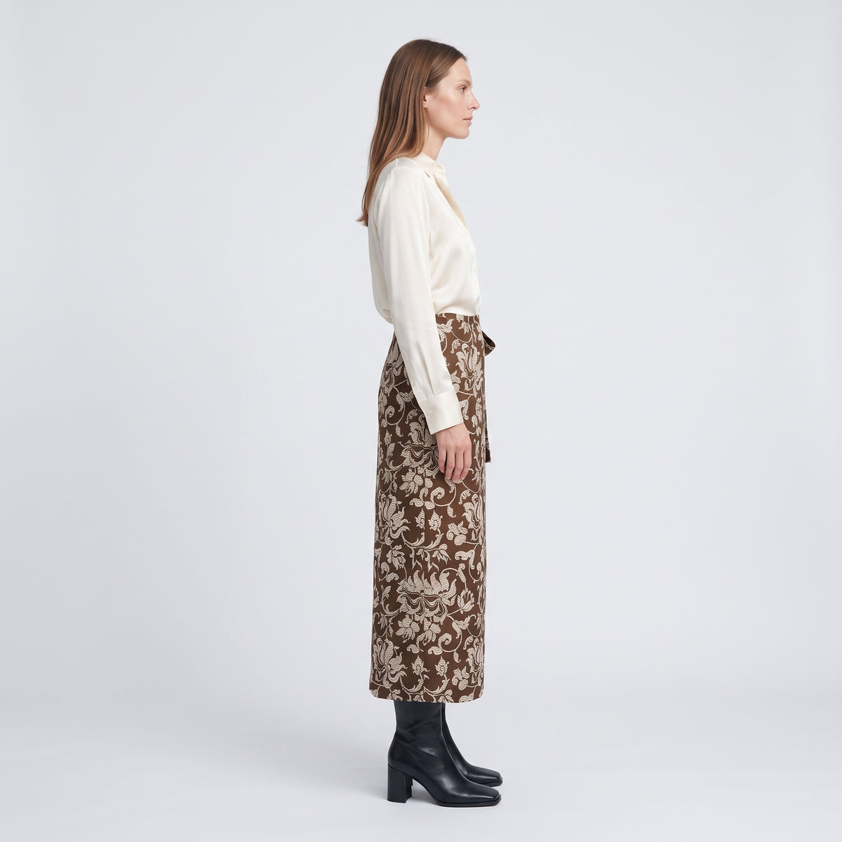 Verona French Lily Wrap Skirt