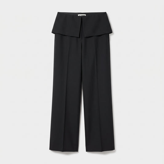 JIL SANDER Tailored Folded Waistband Trousers