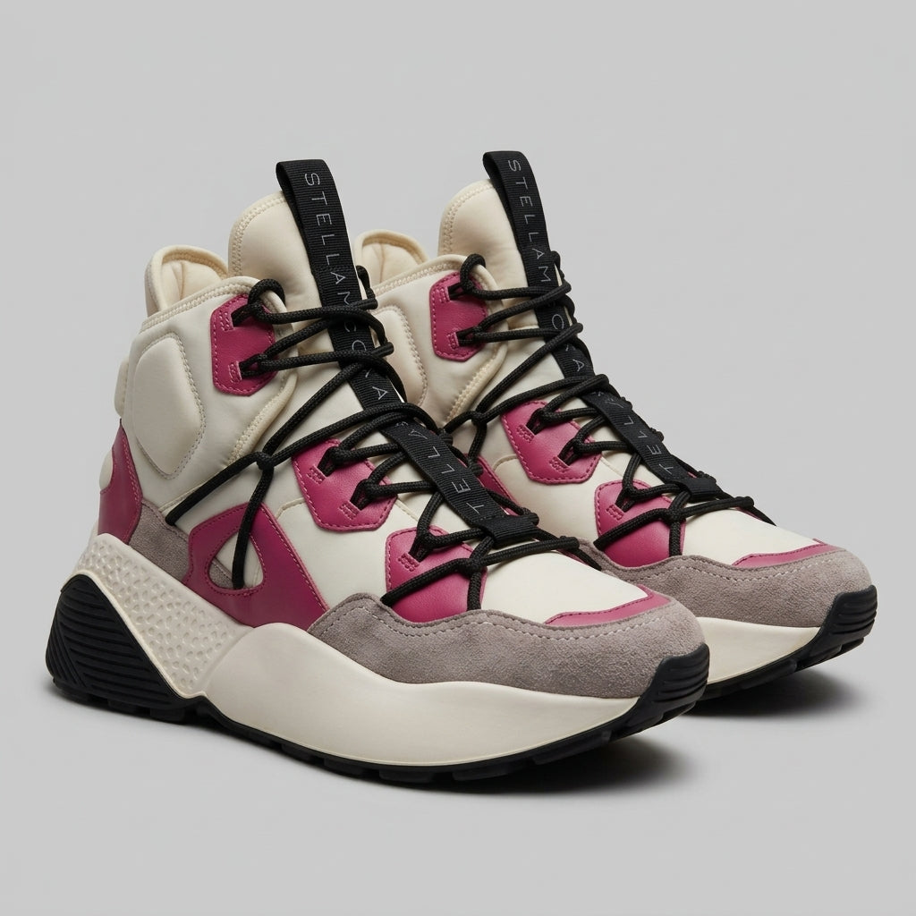 Colorblock High Top Sneakers