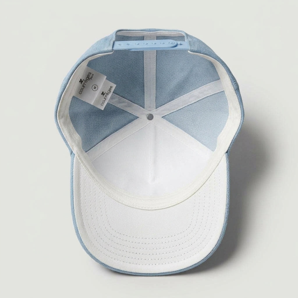 Sky Blue Cotton Baseball Cap