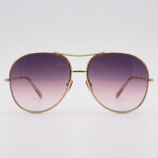 Classic Gradient Aviator Sunglasses