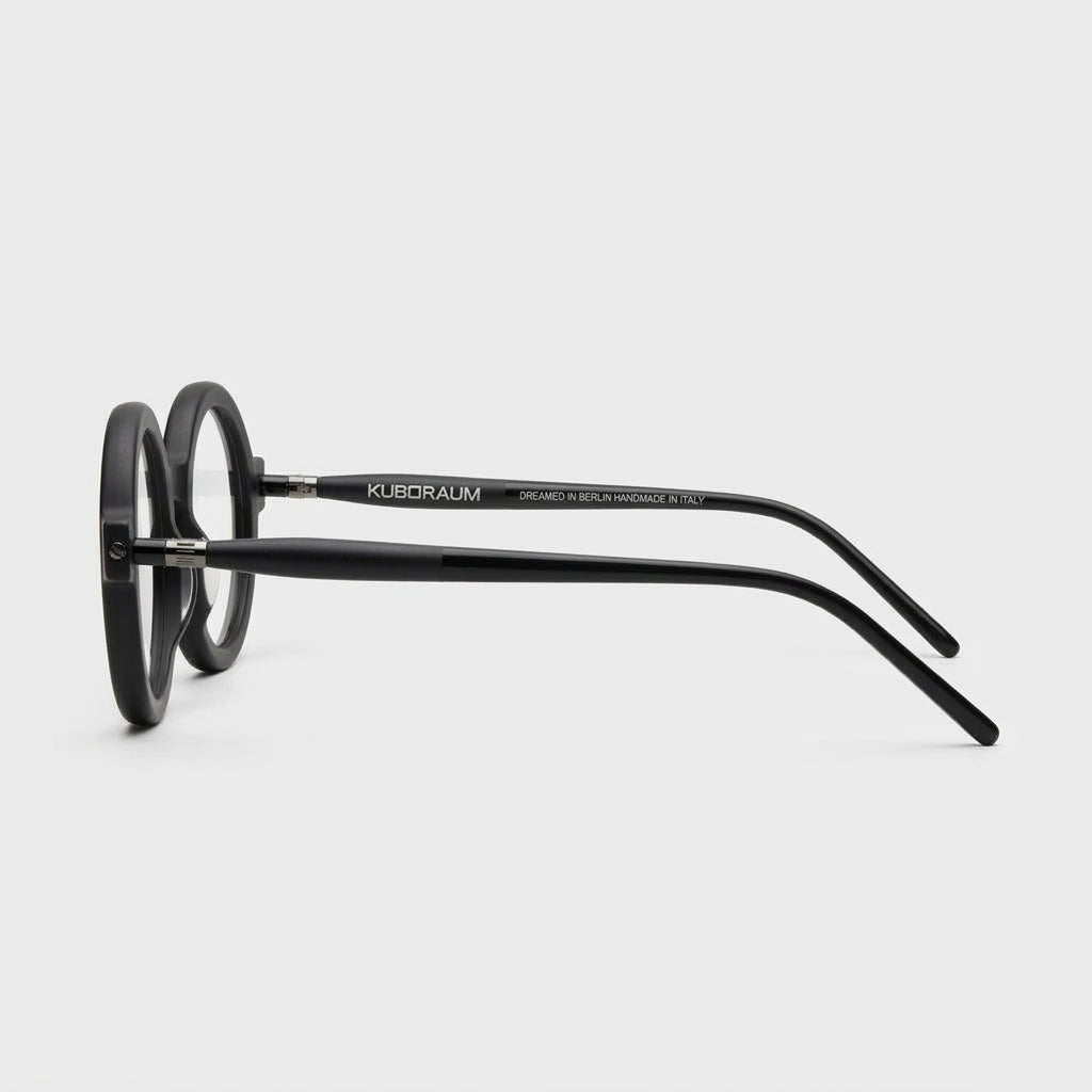 KUBORAUM Sculptural Matte Round Sunglasses - view 5