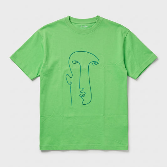 Pistachio Green Line Art Tee