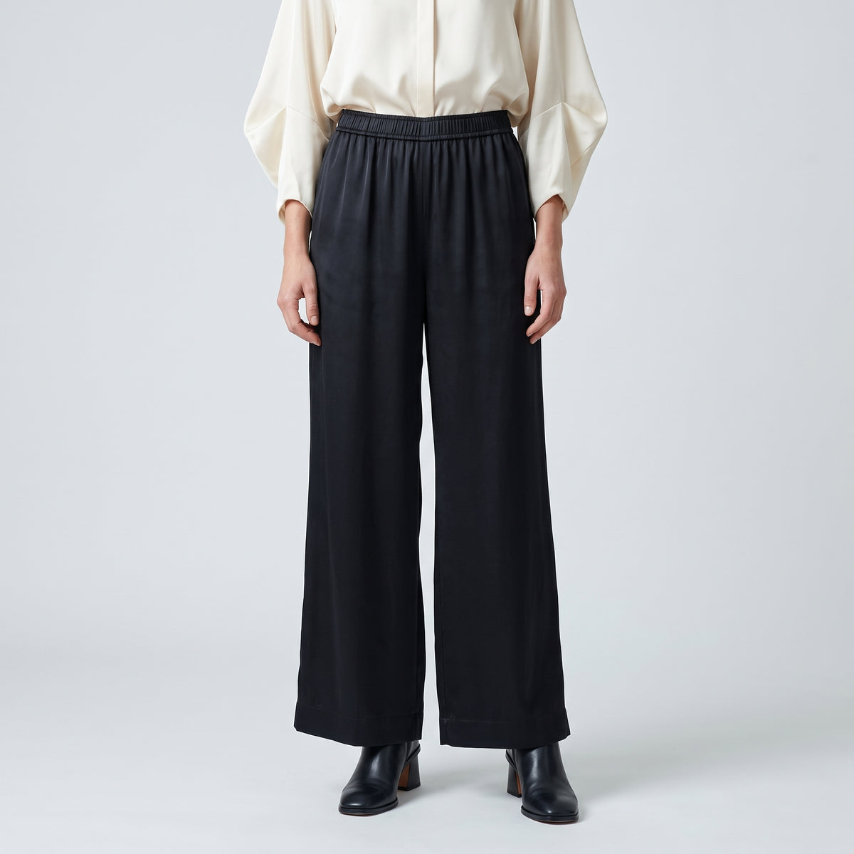 Ezra Wide Leg Trousers