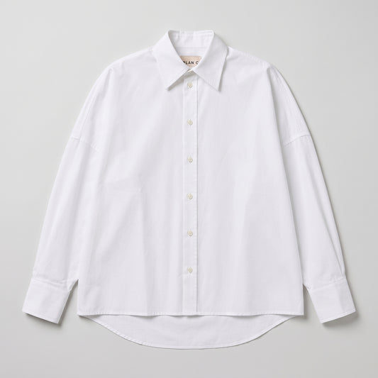 Oversized Cotton Button-Down Shirt