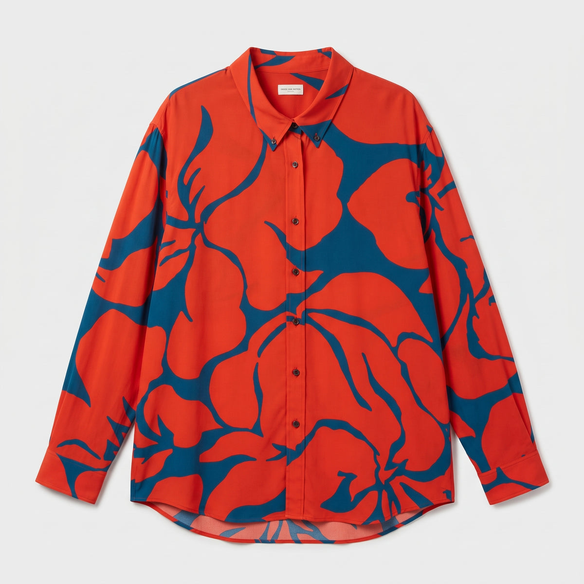 Vibrant Floral Button Down Shirt