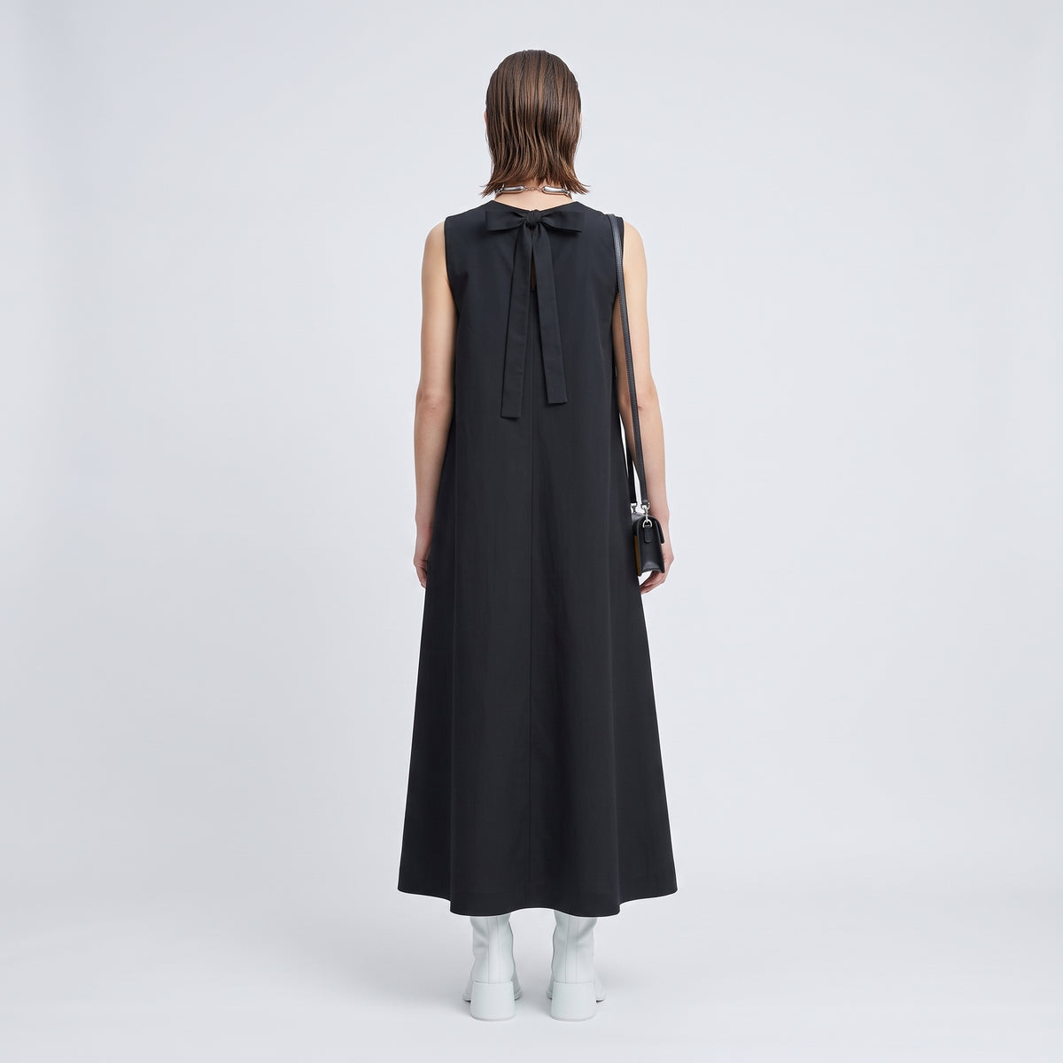 Sleeveless A-Line Maxi Dress